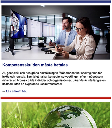 Silf Nyhetsbrev 2 feb 2026 med Inköpschefsindex