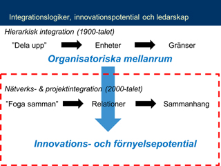 Schema på Organisatoriska mellanrum