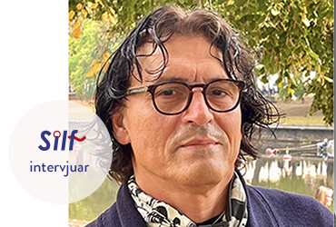 Bild på Silfs utbildare David Braic